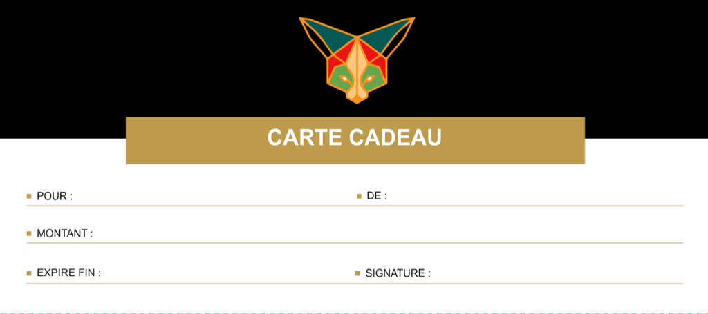 Carte-cadeau LA FENNEK